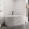 Смеситель для ванны напольный Hansgrohe Finoris, матовый черный хром 76445340