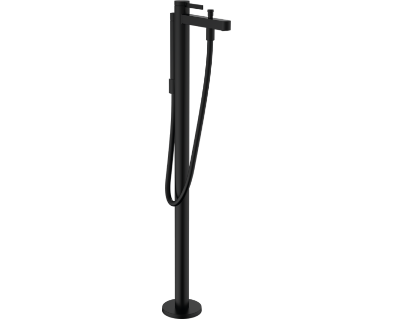 Vannas maisītājs Hansgrohe Finoris uz Grīdas, matēti melns 76445670