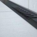 Dušas kanāla reste ACO ShowerDrain S+, Stripe 900 mm, Melns