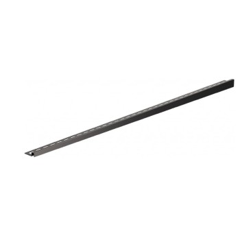 Dušas kanāla profils ACO ShowerStep, 990 mm, kreisā puse, h=12.5/30 mm Melns