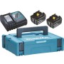 Akumulatora lādētājs Makita 9A un 2x akumulatoru komplekts 18 V LXT 5.0 Ah 197624-2