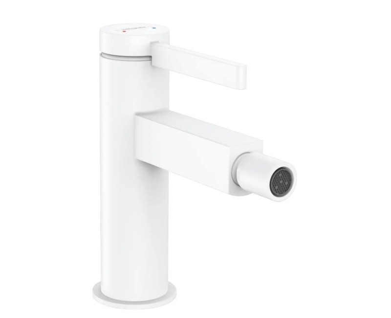 Bidē maisītājs Hansgrohe Finoris ar Push-Open izeju, matēti balts 76200700