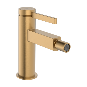 Bidē maisītājs Hansgrohe Finoris ar Push-Open vārstu, pulēts bronzas tonis 76200140