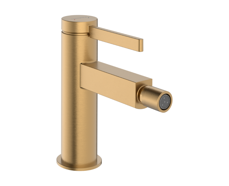Bide maisītājs Hansgrohe Finoris ar Push-Open vārstu, pulēts bronzas tonis 76200140