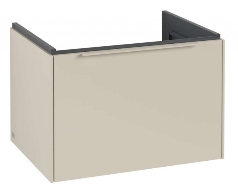 Vannas istabas skapītis Villeroy & Boch Subway 3.0, 62x43x48 cm, Pelēks Kašmirs C57502VN