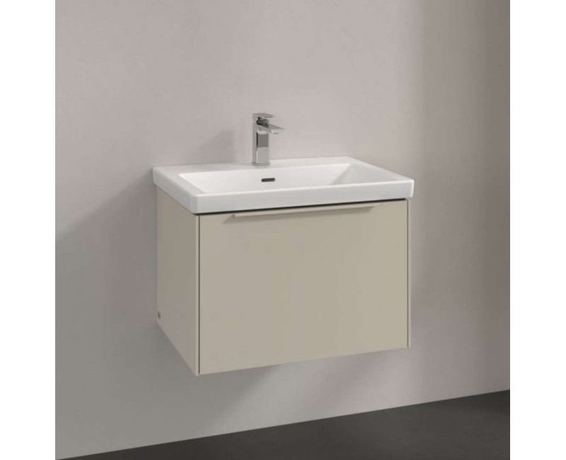 Vannas istabas skapītis Villeroy & Boch Subway 3.0, 62x43x48 cm, Pelēks Kašmirs C57502VN