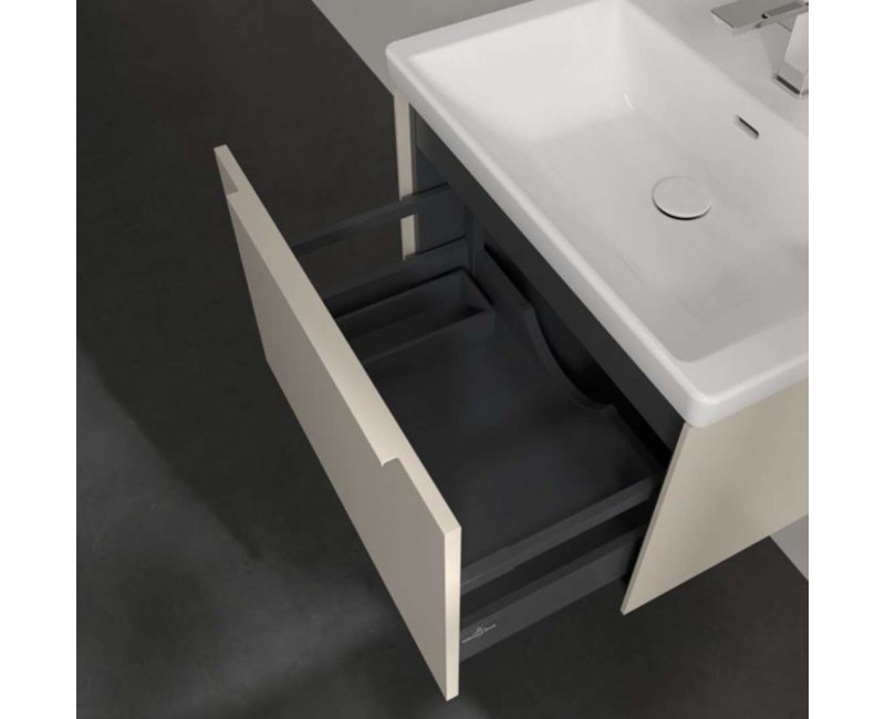 Vannas istabas skapītis Villeroy & Boch Subway 3.0, 62x43x48 cm, Pelēks Kašmirs C57502VN