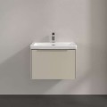 Vannas istabas skapītis Villeroy & Boch Subway 3.0, 62x43x48 cm, Pelēks Kašmirs C57502VN
