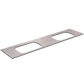 Darba virsma Kame Universal HPL, 2 Movado izlietnēm 200cm Grey moon HPL WP/20-3/H12-P2-D