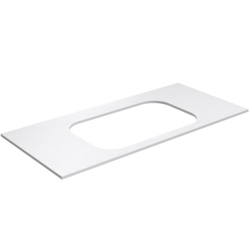 Darbo paviršius Kame Universal HPL, Movado kriauklei 101cm Baltas Matinis HPL WP/10-3/H16-P2