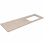 Darbo paviršius Kame Universal HPL, Movado kriauklei 160cm dešinė pusė Earth stone HPL WP/16-3/H18-P2-R