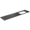 Darba virsma Kame Universal HPL, Movado izlietnei 200cm labā puse Black lava HPL WP/20-3/H17-P2-R