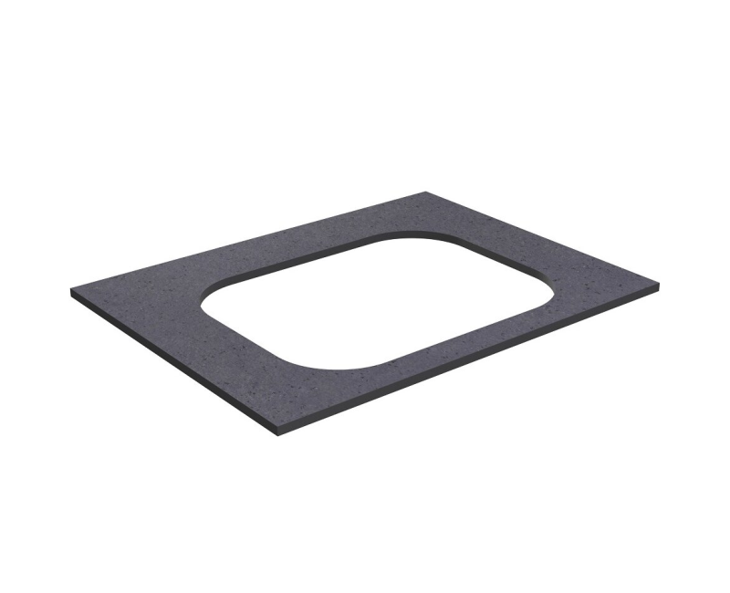 Darba virsma Kame Universal HPL, Movado izlietnei 61cm Black moon HPL WP/6-3/H11-P2