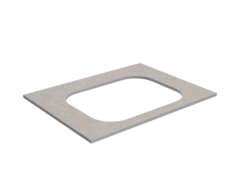 Darbo paviršius Kame Universal HPL, Movado kriauklei 61cm Sandstone HPL WP/6-3/H15-P2