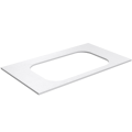 Darbo paviršius Kame Universal HPL, Movado kriauklei 81cm Baltas Matinis HPL WP/8-3/H16-P2