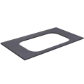 Darbo paviršius Kame Universal HPL, Movado kriauklei 81cm Black moon HPL WP/8-3/H11-P2