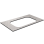 Darba virsma Kame Universal HPL, Movado izlietnei 81cm Grey moon HPL WP/8-3/H12-P2