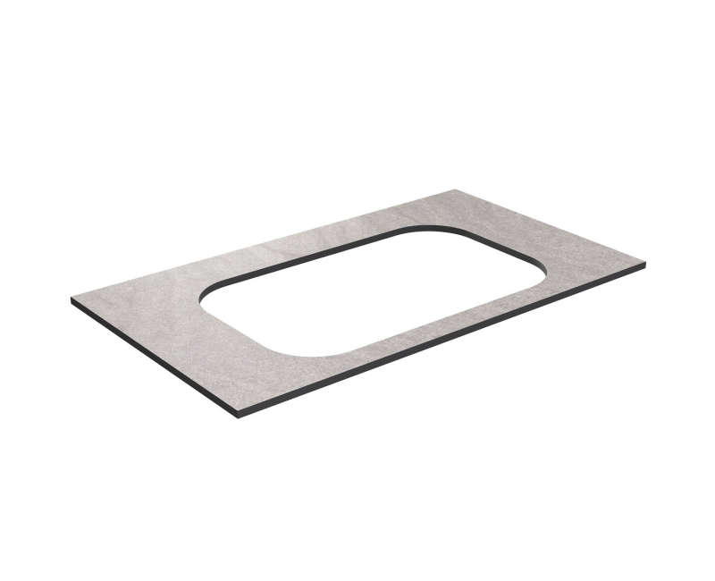 Darbo paviršius Kame Universal HPL, Movado kriauklei 81cm Grey moon HPL WP/8-3/H12-P2