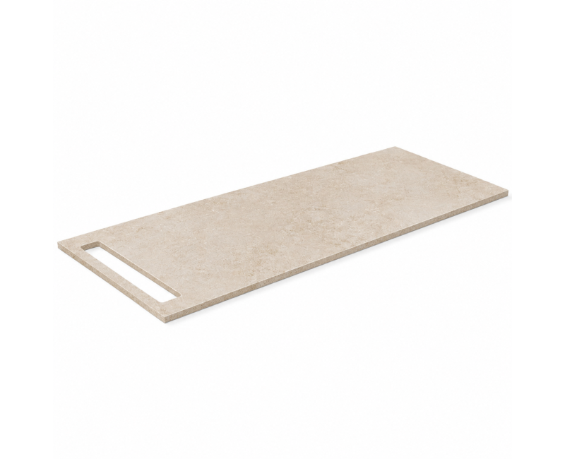 Darba virsma Kame Universal ar dvieļu turētāju HPL 110cm Earth stone WP-1/10-3/H18