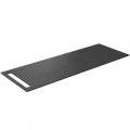 Darba virsma Kame Universal ar dvieļu turētāju HPL 130cm Black lava WP-1/12-3/H17