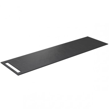 Darba virsma Kame Universal ar dvieļu turētāju HPL 170cm Black lava WP-1/16-3/H17