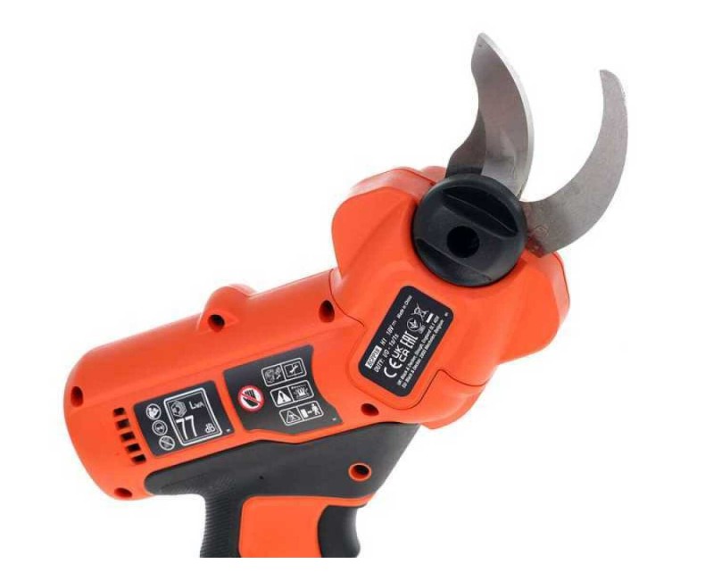 Dārza šķēres BLACK+DECKER  18 V BEZVADA, bez akumulatora un lādētāja BCPP18B-XJ