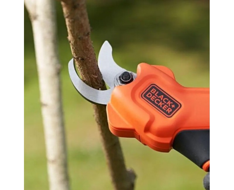 Sodo žirklės BLACK+DECKER 18 V akumuliatorius, 1 x 2,0 Ah ličio jonų akumuliatorius, įkroviklis BCPP18D1-QW
