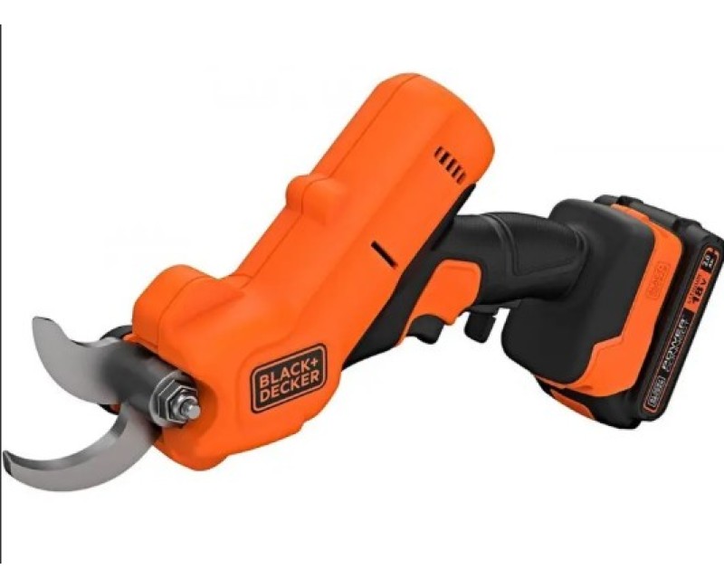 Sodo žirklės BLACK+DECKER 18 V akumuliatorius, 1 x 2,0 Ah ličio jonų akumuliatorius, įkroviklis BCPP18D1-QW