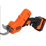 Dārza šķēres BLACK+DECKER 18 V akumulatora, 1 x 2,0 Ah litija jonu akumulators, lādētājs BCPP18D1-QW