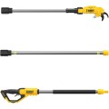 Dārza šķēres DeWALT 18 V akumulatora teleskopiskās, bez akumulatora un lādētāja DCMPP569N