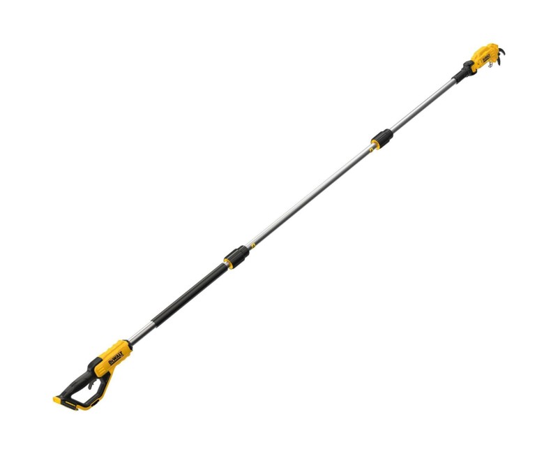 Dārza šķēres DeWALT 18 V akumulatora teleskopiskās, bez akumulatora un lādētāja DCMPP569N