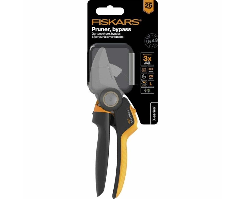 Dārza šķēres FISKARS (L) PowerGear X-sērijas P961, 1057175