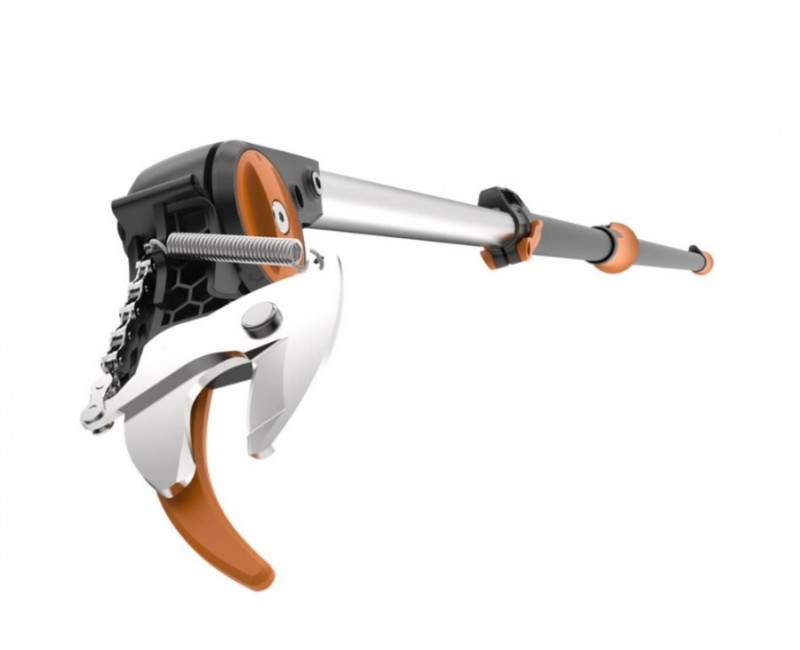Sodo žirklės FISKARS PowerGear X UPX86 teleskopinės 2,4-4 m 1023624