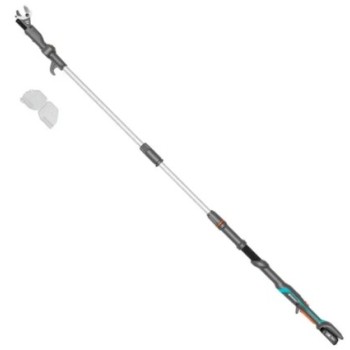Dārza šķēres Gardena 18 V akumulatora, teleskopiskās HighCut 250/18 V P4A, bez akumulatora un lādētāja 14774-55