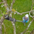 Dārza šķēres Gardena 18 V akumulatora, teleskopiskās HighCut 360/18 V P4A, bez akumulatora un lādētāja 14776-55