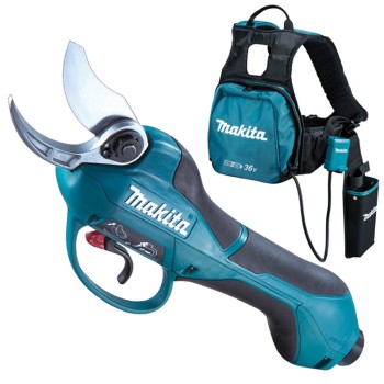 Dārza šķēres Makita 18 V akumulatora, bez akumulatora un lādētāja DUP362Z