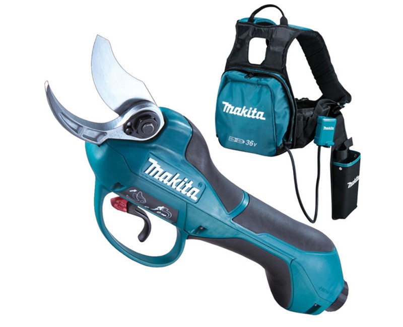 Dārza šķēres Makita 18 V akumulatora, bez akumulatora un lādētāja DUP362Z