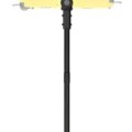 Dārza šķēres Stanley 18 V akumulator , teleskopiskas, 1 x 2,0 Ah akumulators, lādētājs SFMCPP632D1-QW