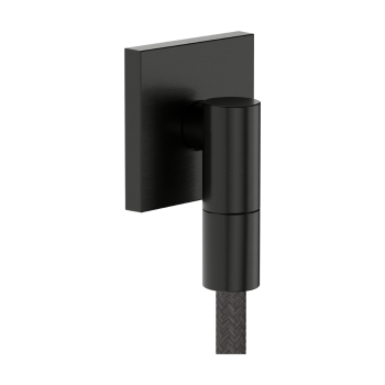 Dušas izvads Hansgrohe FixFit Fine E, pulēts melns hroms 28883340
