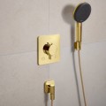 Dušas izvads Hansgrohe FixFit Fine Q, pulēta zelta izskats 28884990