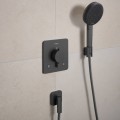 Dušas izvads Hansgrohe FixFit Fine Q, pulēts melns hroms 28884340