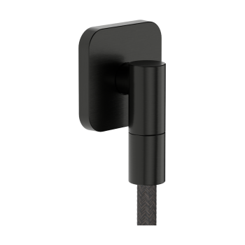 Dušas izvads Hansgrohe FixFit Fine Q, pulēts melns hroms 28884340