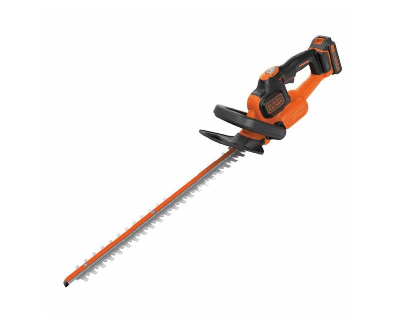 Кусторез BLACK+DECKER 18 В, Аккумуляторный длина 45 см, 1 аккумулятор 2,0 Ач, зарядное устройство GTC18452PC-QW