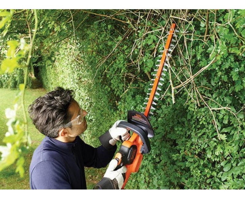 Gyvatvorių žirklės BLACK+DECKER 18 V akumuliatorius 50 cm, 1 x 4,0 Ah akumuliatorius, įkroviklis GTC18504PC-QW