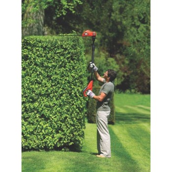 Dzīvžoga šķēres BLACK+DECKER 18 V akumulatora, teleskopiskās 43 cm, 1 x 2,0 Ah akumulators, bez lādētāja GTC1843L20-QW