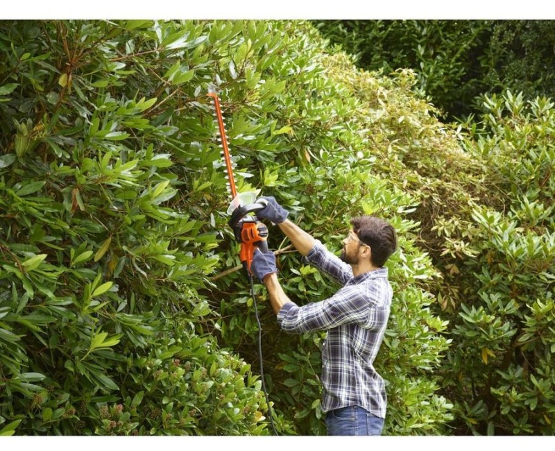 Dzīvžoga šķēres BLACK+DECKER 50 cm, 450 W BEHT251-QS