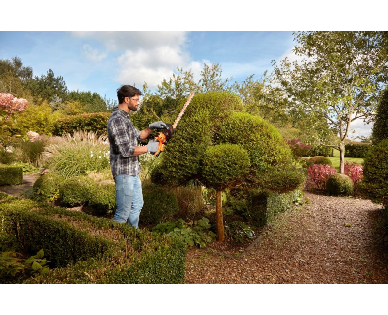 Dzīvžoga šķēres BLACK+DECKER 60 cm, 500 W BEHTS451-QS