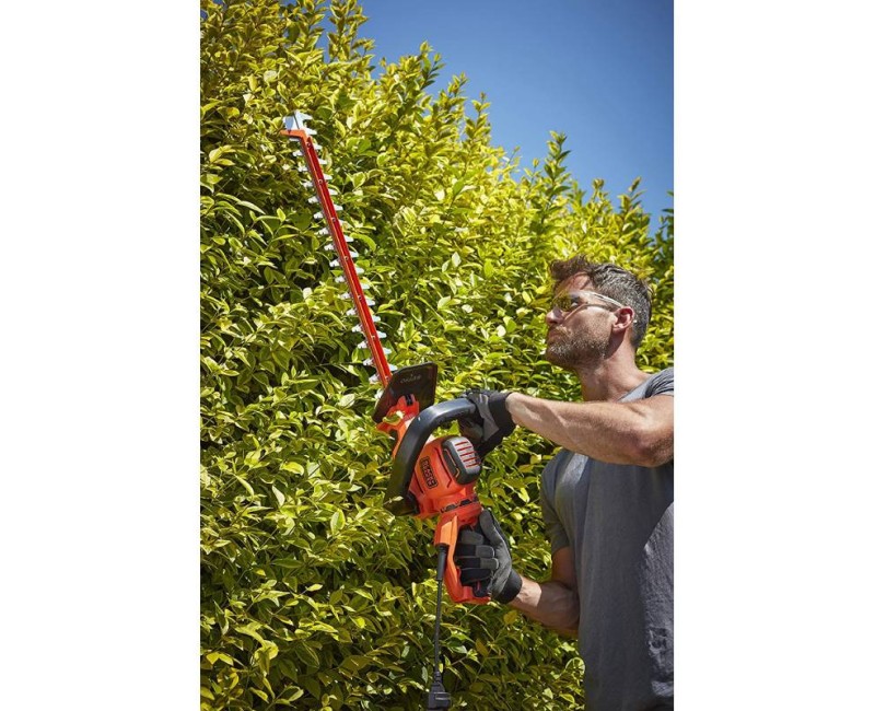 Dzīvžoga šķēres BLACK+DECKER 60 cm, 650 W BEHTS551-QS