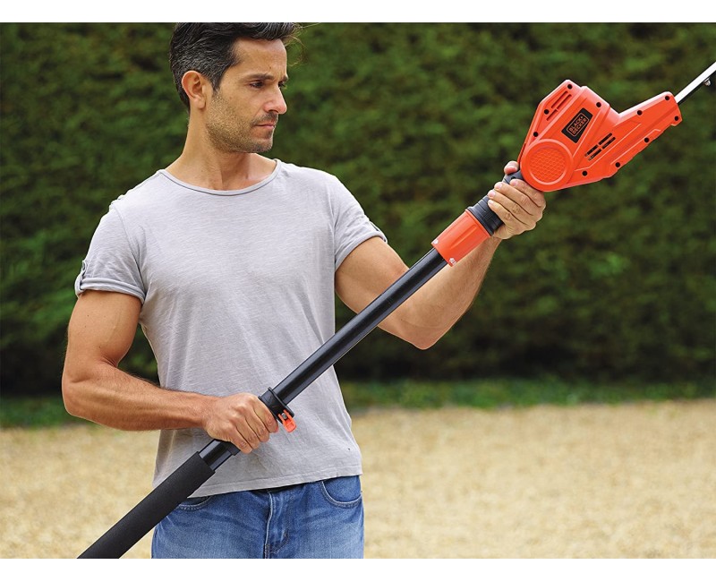 Dzīvžoga šķēres BLACK+DECKER Teleskopiskās 51 cm, 550 W PH5551-QS