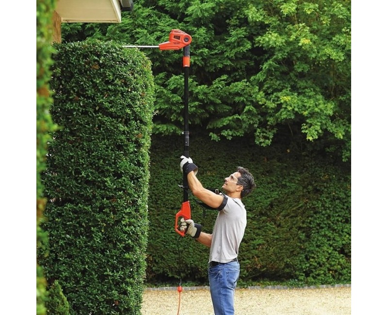 Dzīvžoga šķēres BLACK+DECKER Teleskopiskās 51 cm, 550 W PH5551-QS